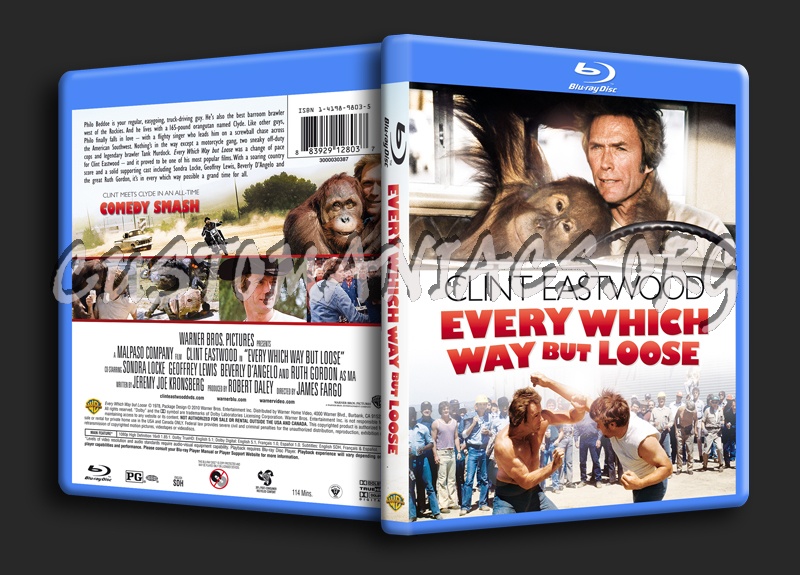 Every Which Way But Loose blu-ray cover