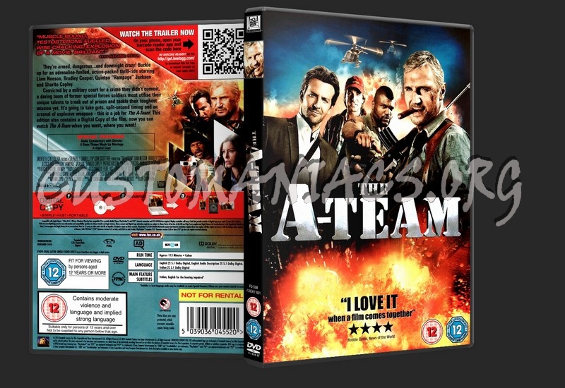 The A-Team dvd cover