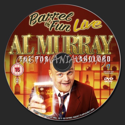 Al Murray Barrel of Fun Live dvd label