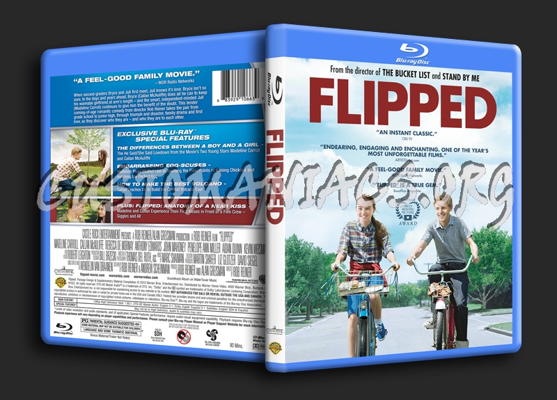 Flipped blu-ray cover