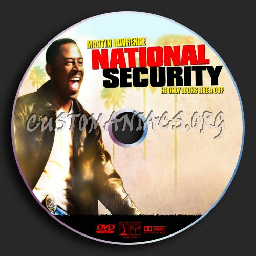National Security dvd label