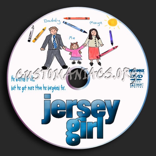 Jersey Girl dvd label