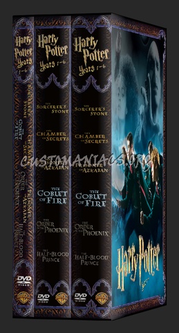 Harry Potter Years 1-6 Gift Set Collection dvd cover