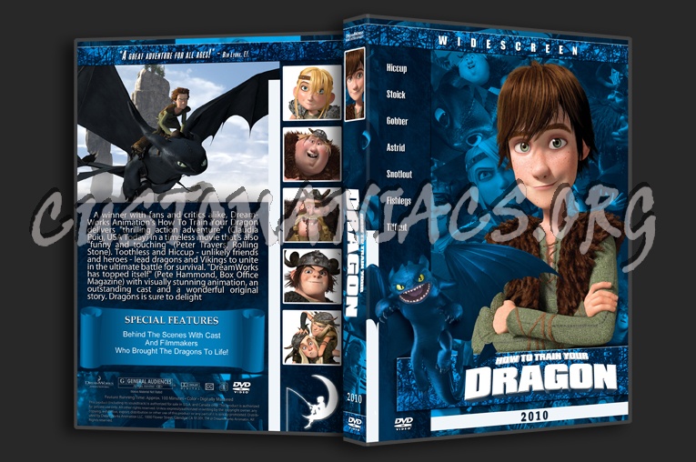 How to Train Your Dragon dvd cover