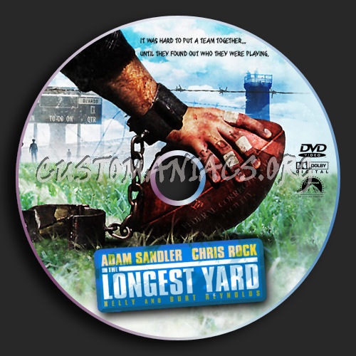 The Longest Yard (2005) dvd label