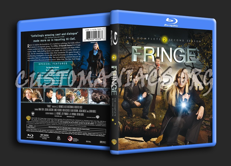 Fringe Season 2 blu-ray cover