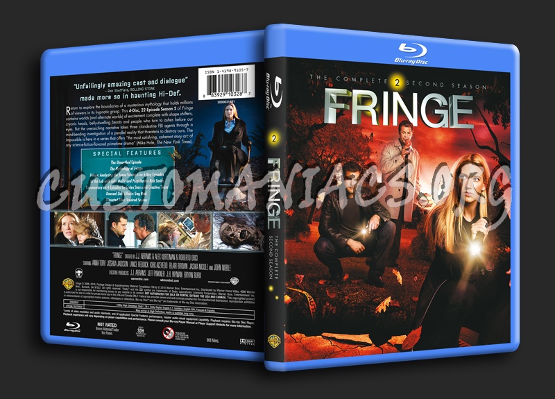 Fringe Season 2 blu-ray cover