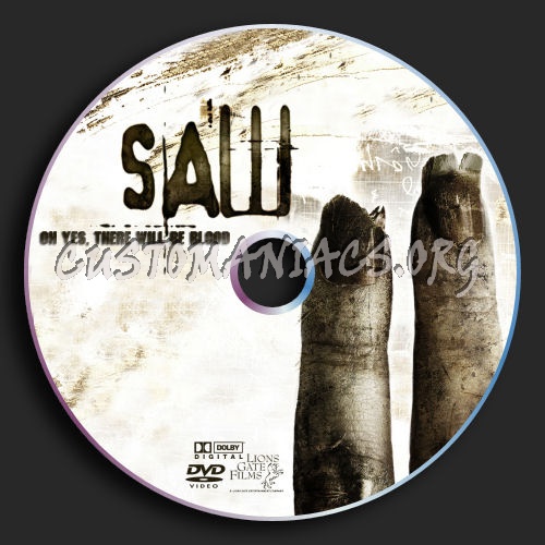 Saw II / Saw 2 dvd label