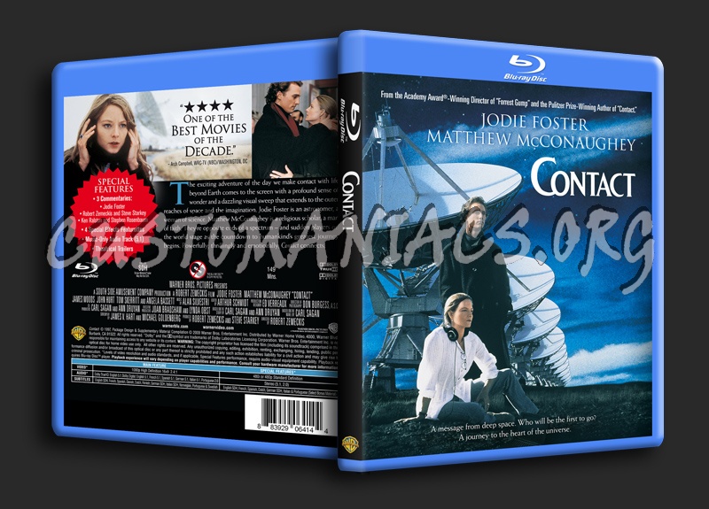 Contact blu-ray cover