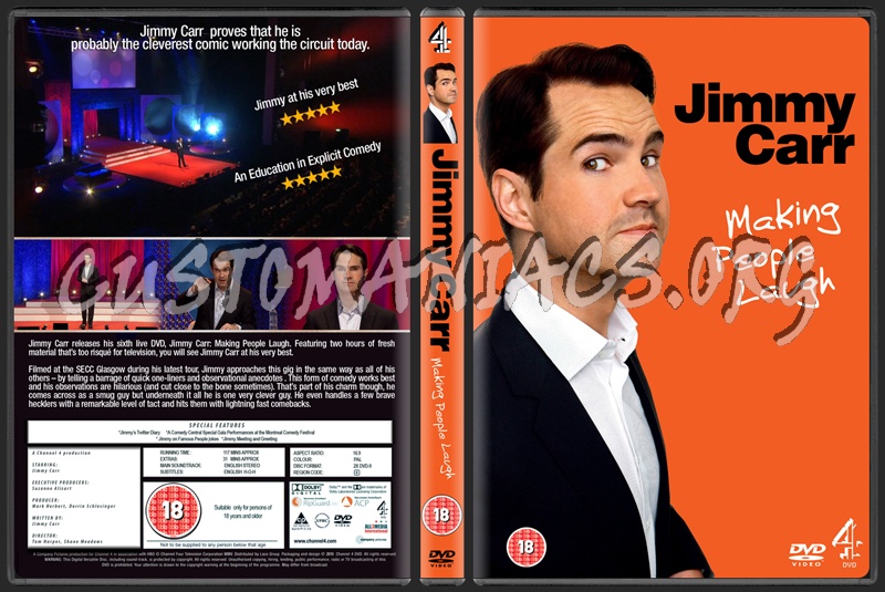Jimmy Carr: Making People Laugh dvd cover