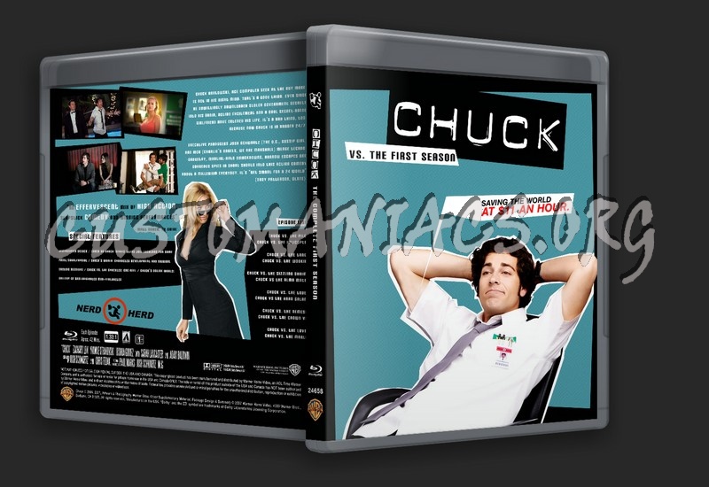 Chuck Season 1 blu-ray cover