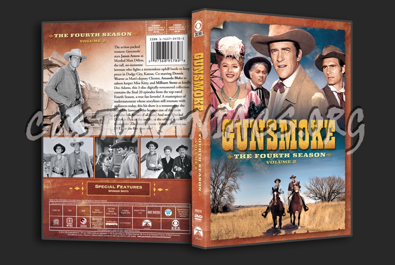 Gunsmoke Season 4 Volume 2 dvd cover
