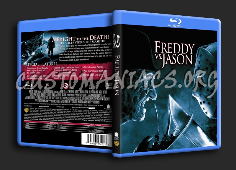 Freddy vs Jason blu-ray cover