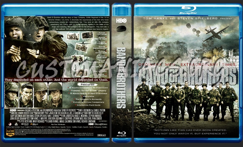 Band of Brothers blu-ray cover