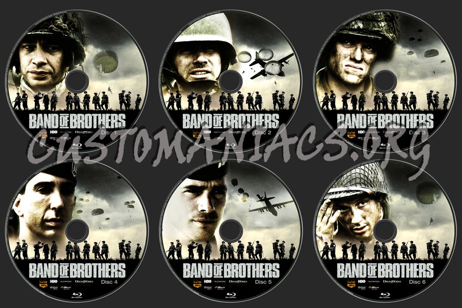 Band of Brothers blu-ray label