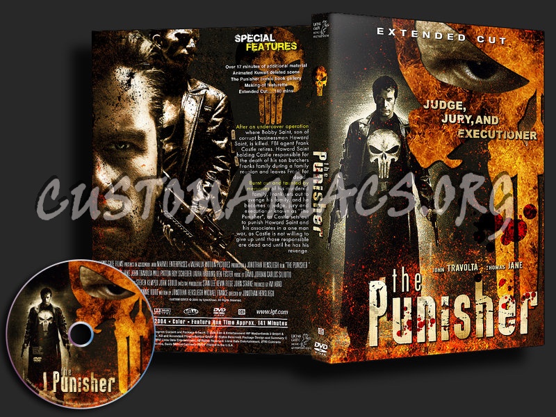 The Punisher : Extended dvd cover