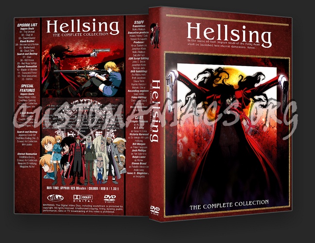 Hellsing Complete Collection dvd cover