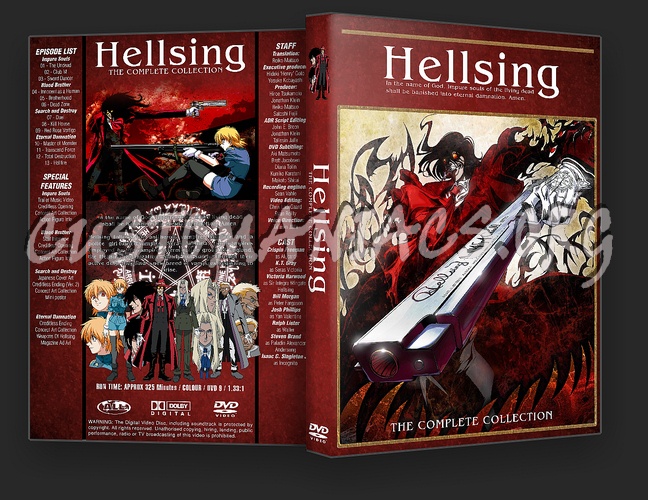 Hellsing Complete Collection dvd cover