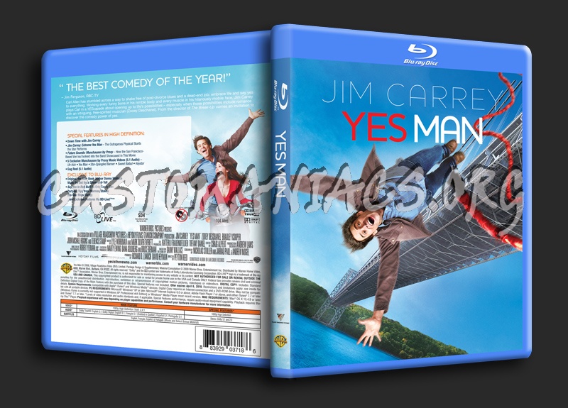 Yes Man blu-ray cover