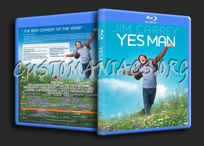 Yes Man blu-ray cover