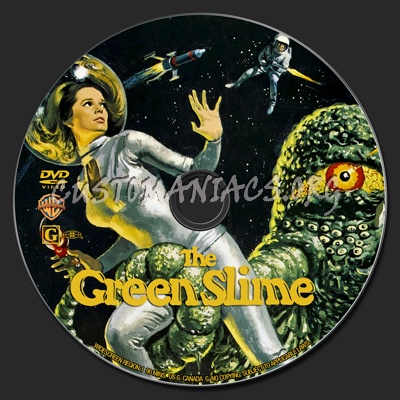 The Green Slime (1968) dvd label