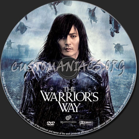 The Warrior's Way dvd label