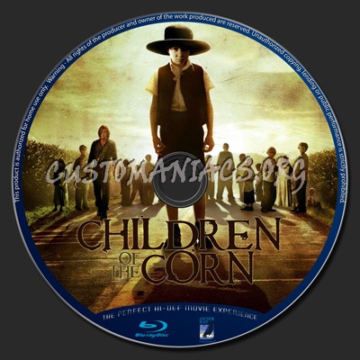 Children Of The Corn (2009) blu-ray label
