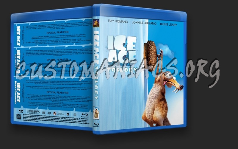 Ice Age Trilogy blu-ray cover