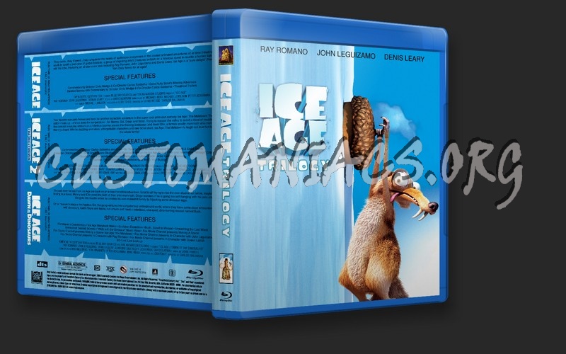 Ice Age Trilogy blu-ray cover