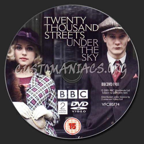 Twenty Thousand Streets Under the Sky dvd label