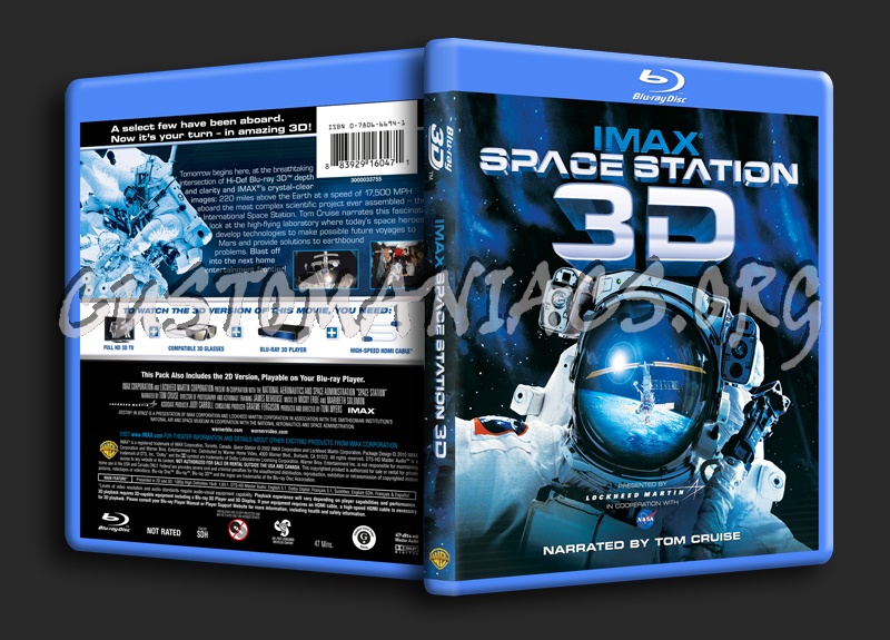 IMAX Space Station 3D blu-ray cover