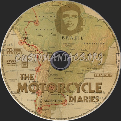Motorcycle Diaries, the dvd label