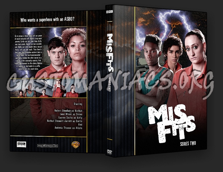 Misfits - TV Collection dvd cover
