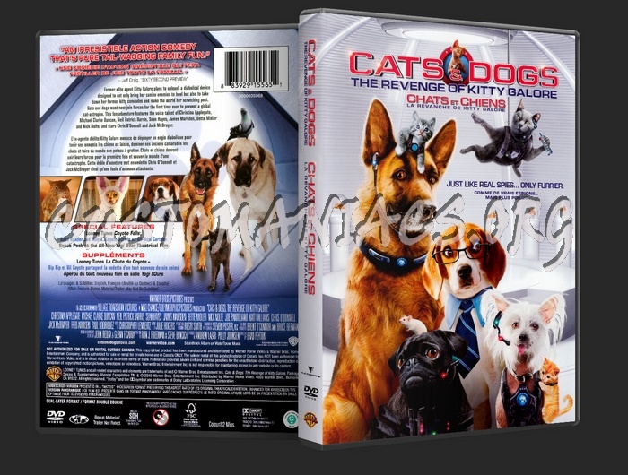 Cats and Dogs The Revenge of Kitty Galore dvd cover