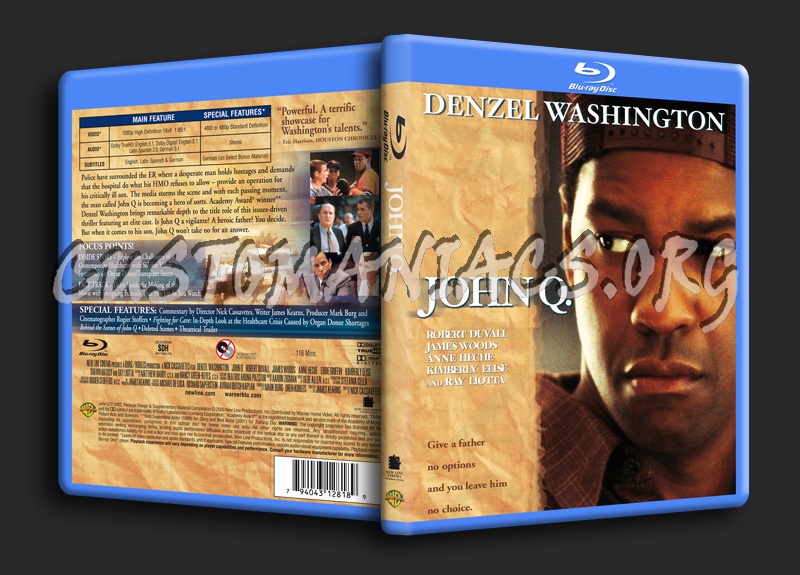 John Q blu-ray cover