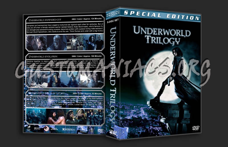 Underworld Trilogy dvd cover