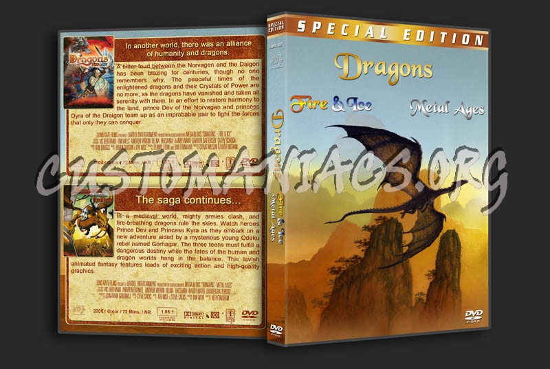 Dragons Double Feature dvd cover