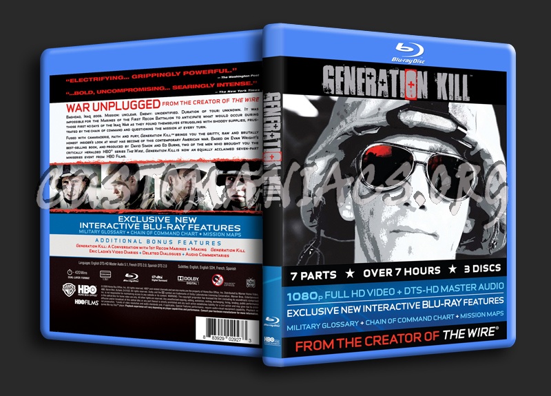 Generation Kill blu-ray cover