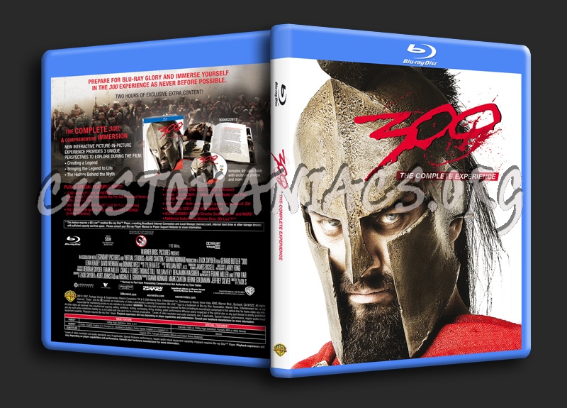 300 blu-ray cover