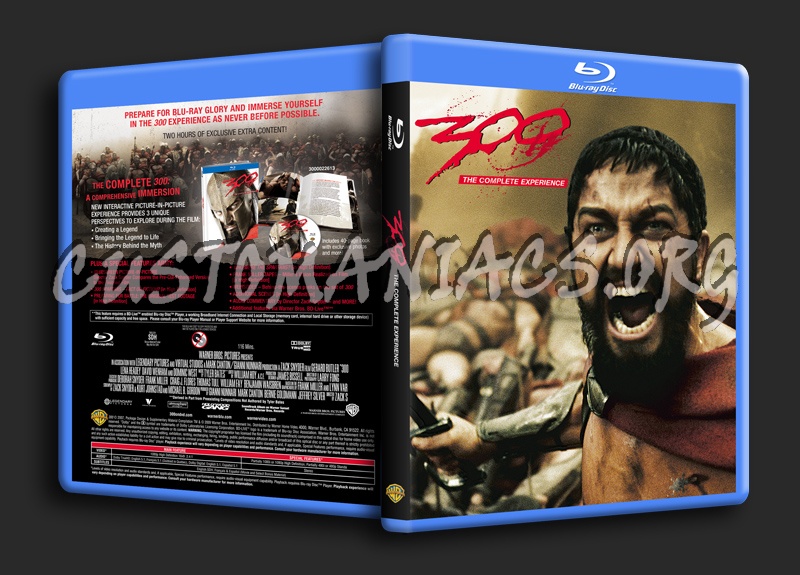 300 blu-ray cover