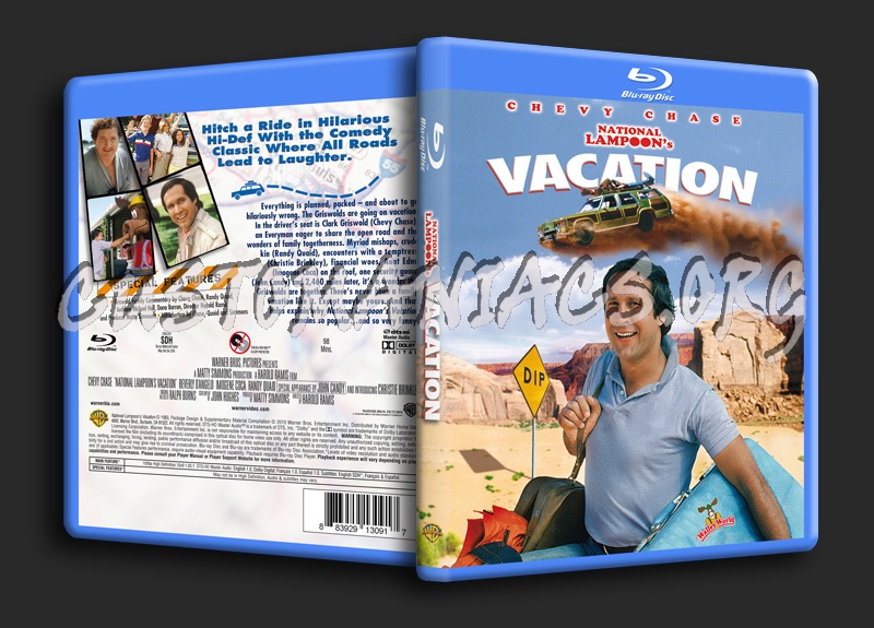 National Lampoon's Vacation blu-ray cover