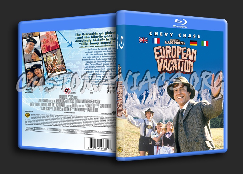 National Lampoon's European Vacation blu-ray cover