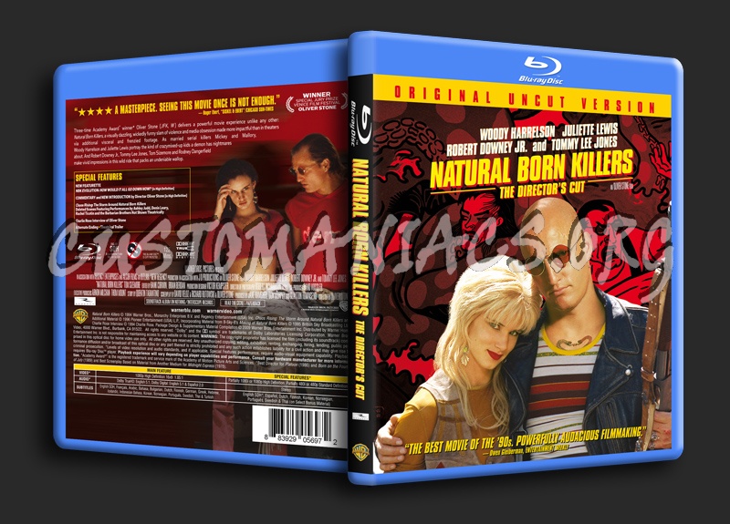 Natural Born Killers blu-ray cover