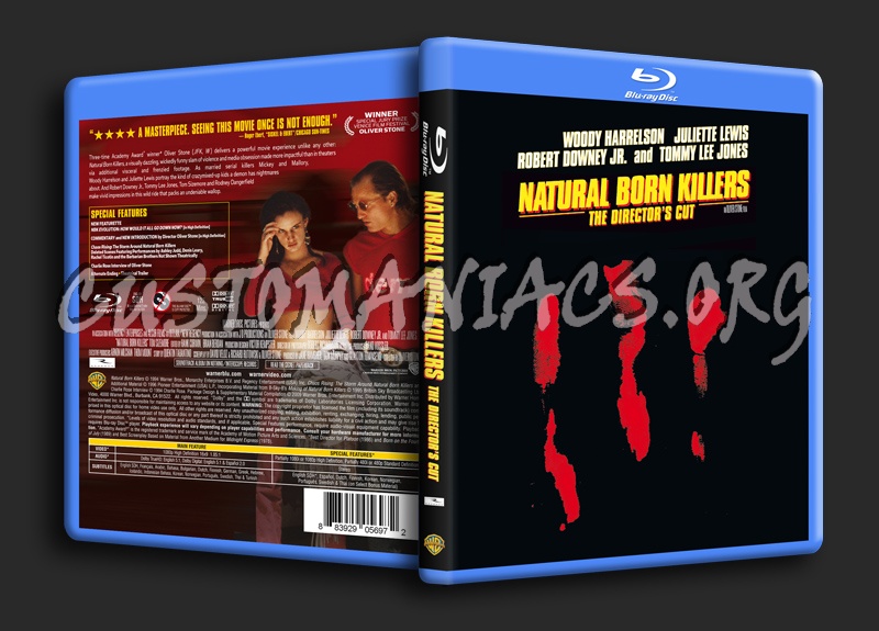 Natural Born Killers blu-ray cover