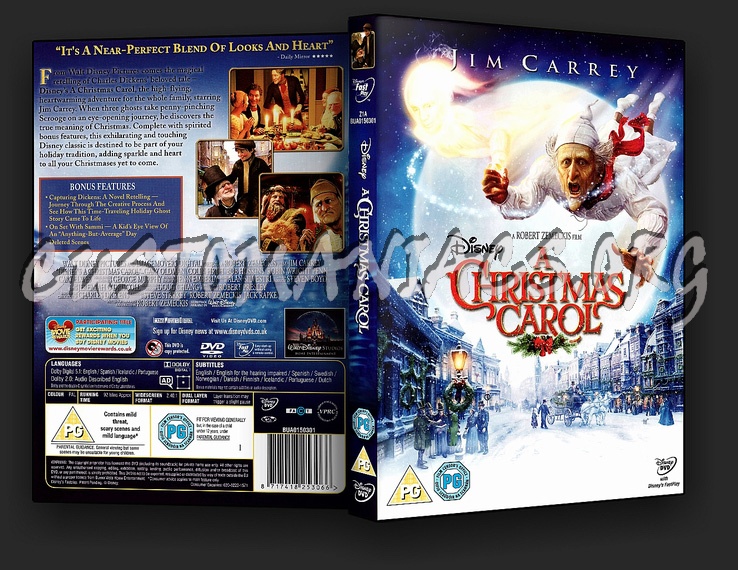A Christmas Carol dvd cover