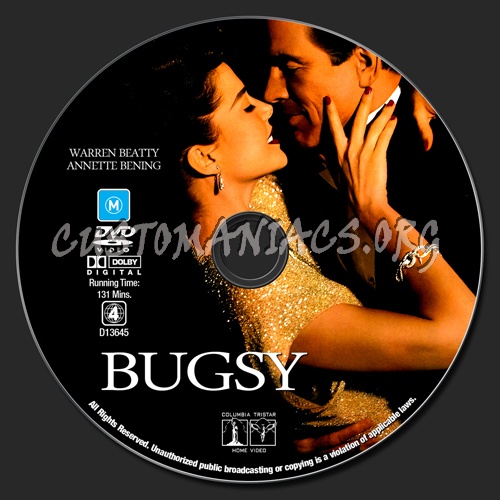 Bugsy dvd label