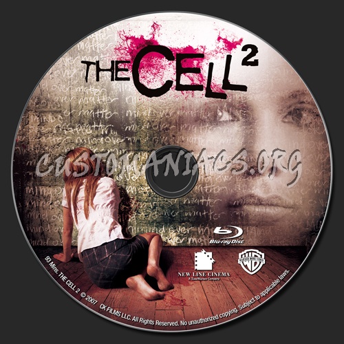 The Cell 2 blu-ray label