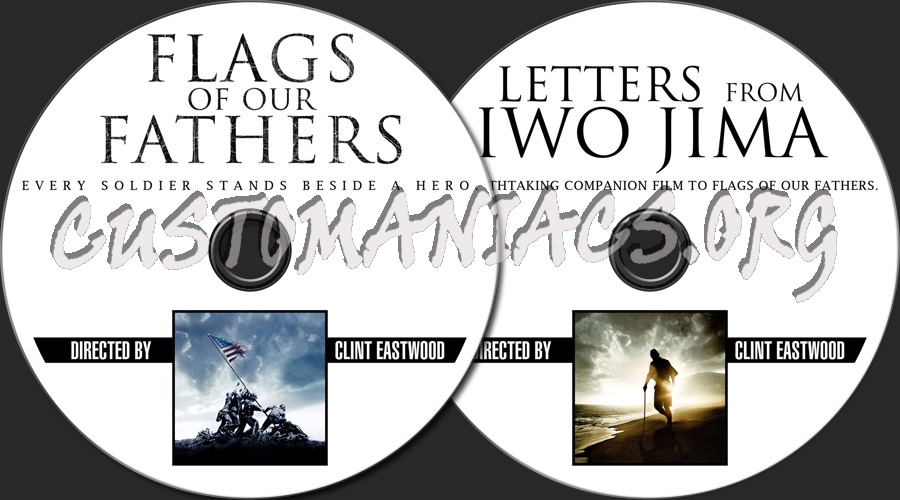 Flags Of Our Fathers & Letters From Iwo Jima dvd label