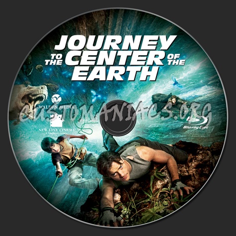 Journey to the Center of the Earth blu-ray label