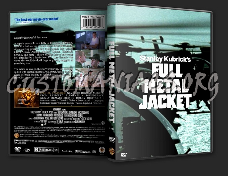 Full Metal Jacket dvd cover